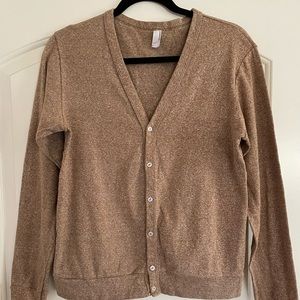American Apparel cardigan unisex sz SM
